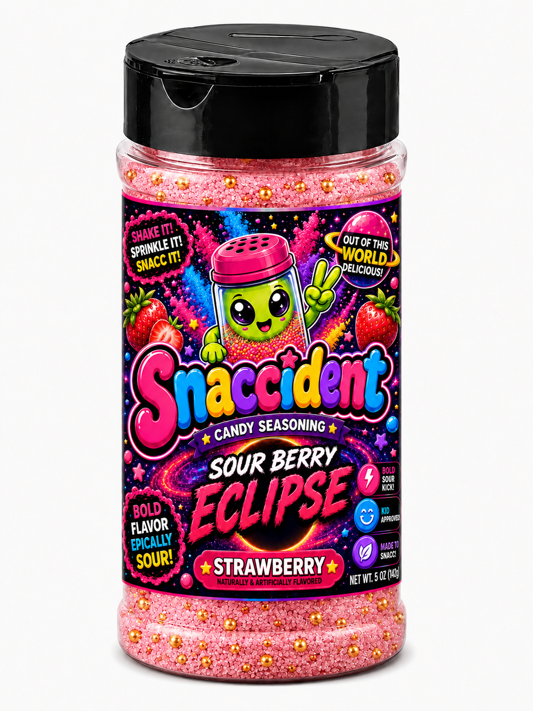 Sour "Berry Eclipse" Candy Topping