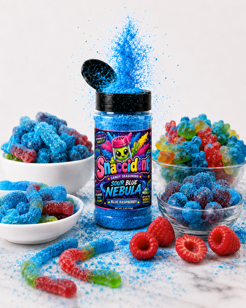 Sour "Blue Nebula" Candy Topping