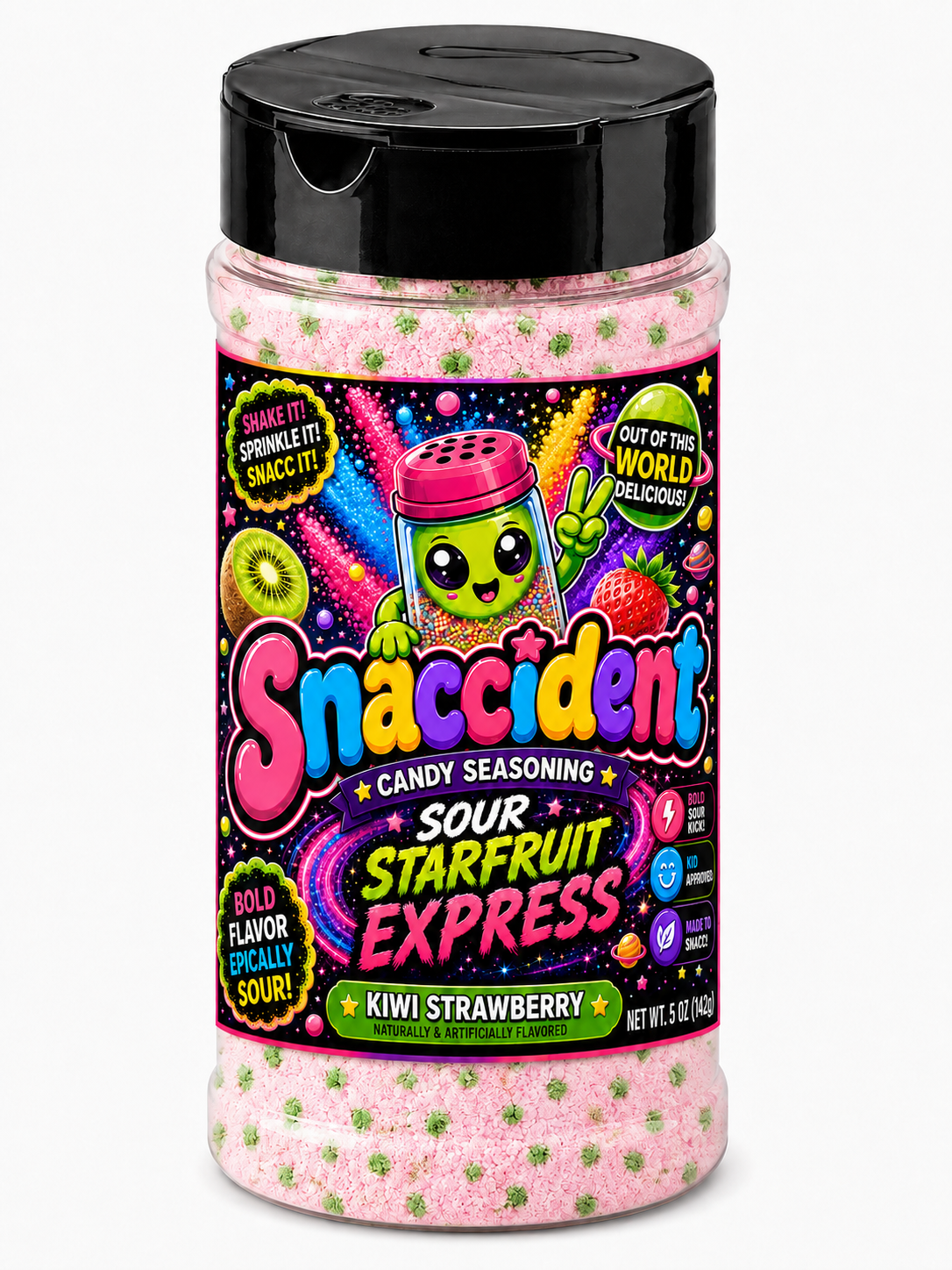 Sour Starfruit Express" Candy Topping